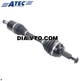 НОВА ПРЕДНА ДЯСНА  ПОЛУОСКА MERCEDES C W204 S204 E W212 Ц Е КЛАСА 4MATIC ATEC GERMANY 2043301400