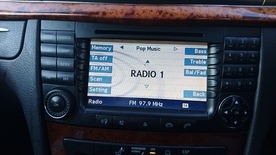 Музика Навигация Радио W211